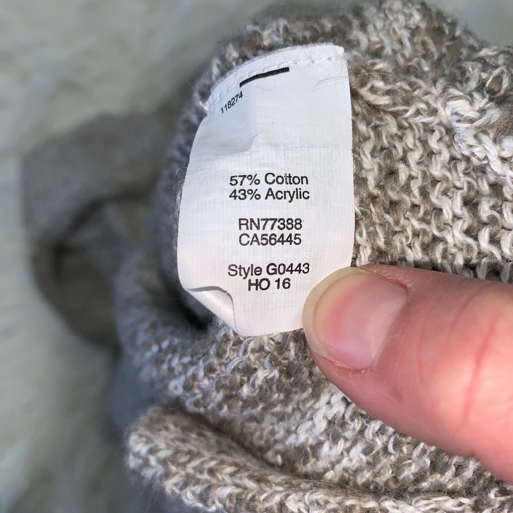 Madewell Raglan turtleneck sweater size Large - Picture 7 of 8